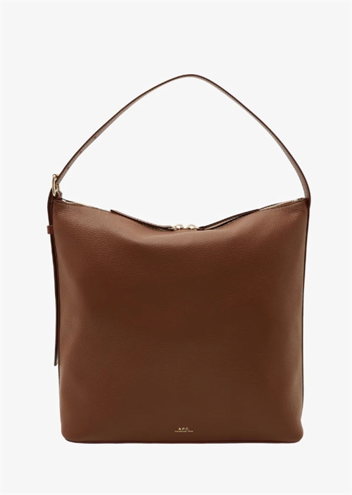 A.P.C SAC VERA BAG NOISETTE